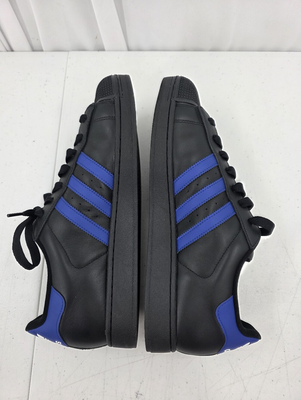 adidas Superstar II Core Black Semi Lucid Blue Cloud Men's Size 13 JR1632 No Box - Picture 6 of 9